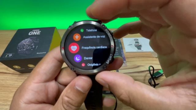 CARBON ONE - Principais Funções do relógio smartwatch CARBON ONE смотреть онлайн