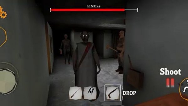 The Twins Unofficial Remake v0.2 Easy Mode With Grandpa's Shotgun All Weapons Full Gameplay