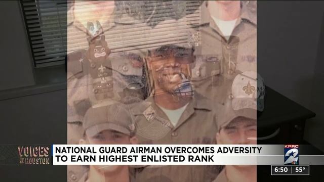 National Guard airman overcomes adversity to earn highest enlisted rank смотреть онлайн