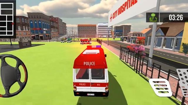 Police Ambulance Rescue Driving Simulator – Ambulance Games Android Gameplay #9 смотреть онлайн