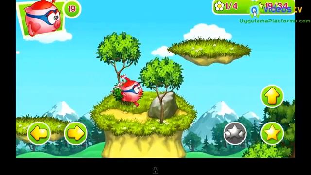 Android KiKORiKi Free: Platformer смотреть онлайн