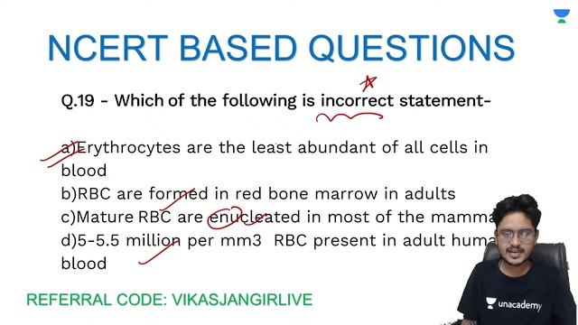 Body Fluid and Circulation | Practice Question | Based on New Exam Pattern | NEET 2021 | VikasJangi смотреть онлайн