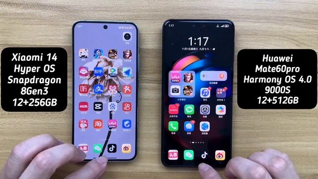 Xiaomi 14 Vs Huawei P60 Pro speed Comparison! смотреть онлайн