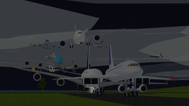 Big Planes VS Airfield - Roblox смотреть онлайн