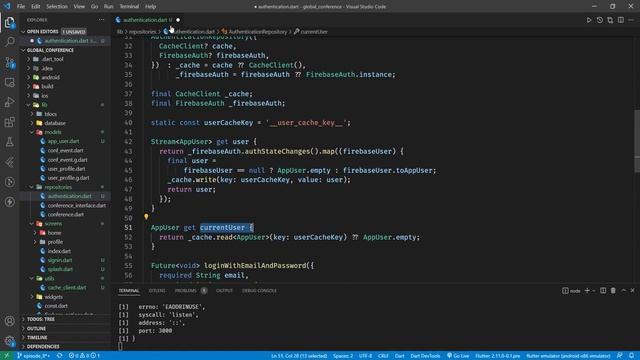 Build a conference app and backend from scratch with Flutter - Part 9 смотреть онлайн