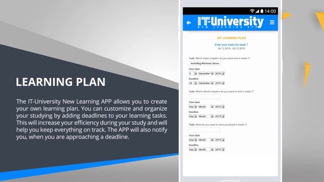 IT University New Learning APP Tutorial смотреть онлайн