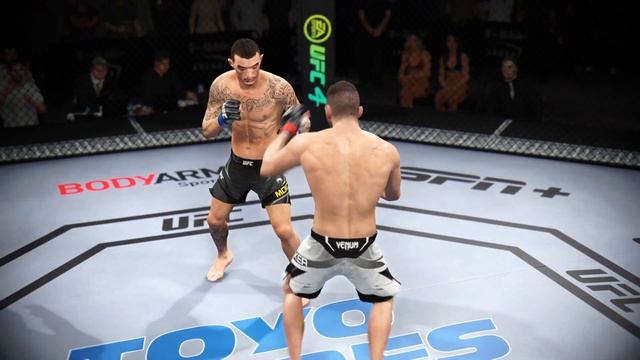 UFC 4 Gameplay Daniel Hooker vs Renato Moicano смотреть онлайн