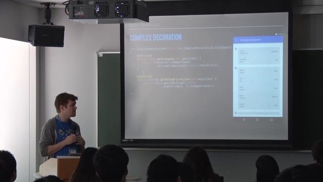 Advanced RecyclerView Techniques by Joshua Jamison at DroidKaigi 2016 смотреть онлайн