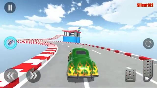 Classic Car Stunt Games: Mega Ramp Stunt Car Games #2 - Android Gameplay смотреть онлайн
