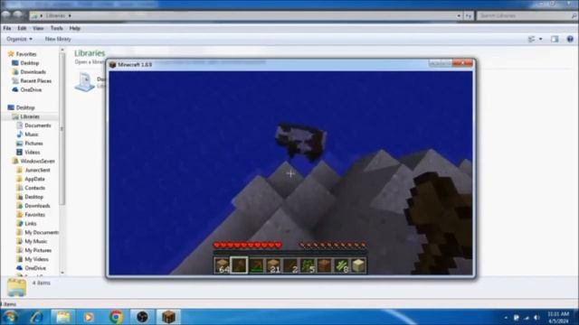 Minecraft PC Gameplay смотреть онлайн