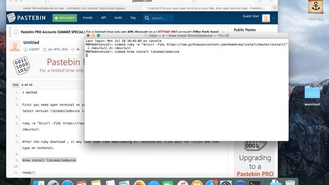 Install libimobiledevice on Mac смотреть онлайн