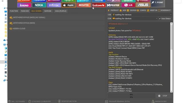 Samsung Frp Bypass 2024 Big Update | TFT Unlock Tool Fix Test Point And Qualcomm Loader | Fix Adb.