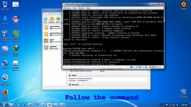Tutorial com0do99 - How to change screen resolution of Android VirtualBox VM смотреть онлайн