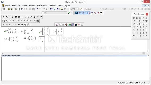 Uso de MathCAD смотреть онлайн