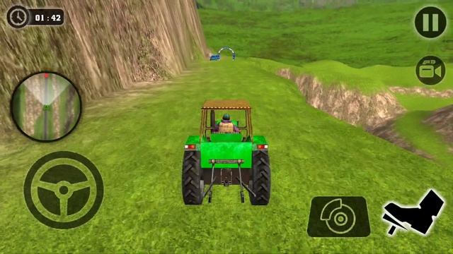 Offroad Towing Chained Tractor Bus 2019 - Tow Truck Rescue Simulator - Android Gameplay смотреть онлайн