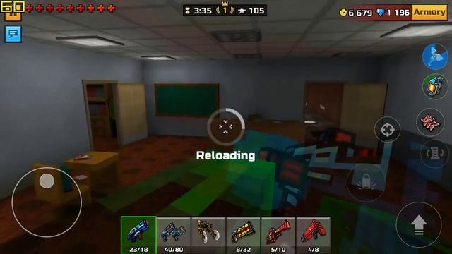 Pixel Gun 3D - Moldova Flag Color Weapons Gameplay смотреть онлайн