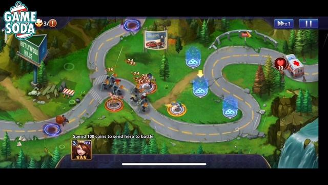 D-MEN: The Defenders | Gameplay for Android and iOS | Tower defence | Gamesoda смотреть онлайн
