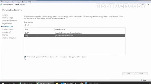 36. Add or Remove Email Addresses for a Mailbox in Exchange 2019 смотреть онлайн
