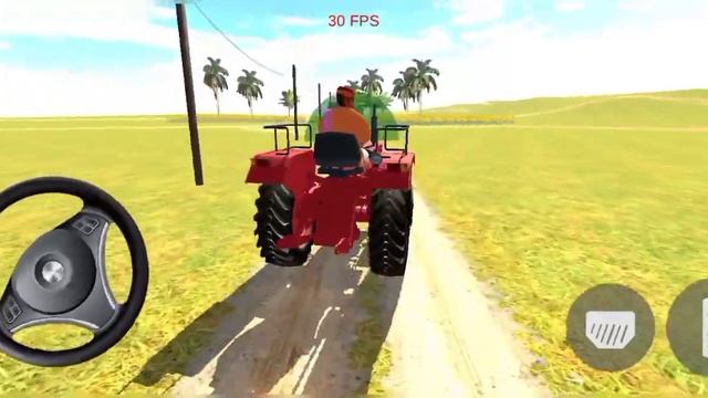 Off-road Indian 🚜Tractor Driving Simulator Android Gameplay #1 ► Test Your Tractor Drive Experience смотреть онлайн