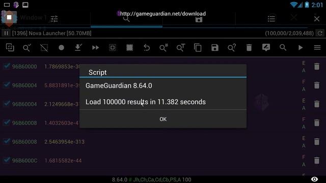 8.64.1: Accelerated scripts. In some cases, twice - GameGuardian смотреть онлайн