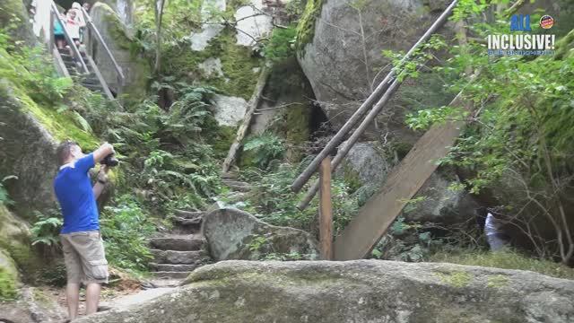 Скальный лабиринт Луизенбург, Вунзидель Германия Luisenburg Felsenlabyrinth смотреть онлайн