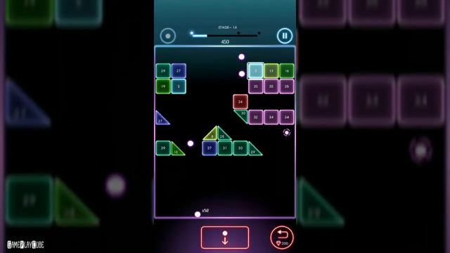 Bricks Breaker Quest (By mobirix) iOS/Android Gameplay Video смотреть онлайн