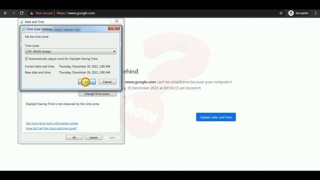 How to fix Error "Your clock is behind" Google Chrome | Your clock is behind Windows 7 смотреть онлайн