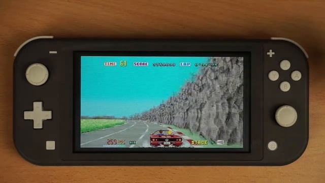 Outrun on Nintendo Switch LITE смотреть онлайн