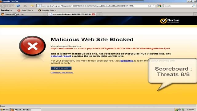 Norton 360 Version 5 against 9+1 Threats смотреть онлайн