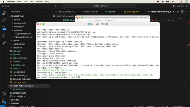 React Native Vector Icons - Setup: IOS and Android (2024) смотреть онлайн
