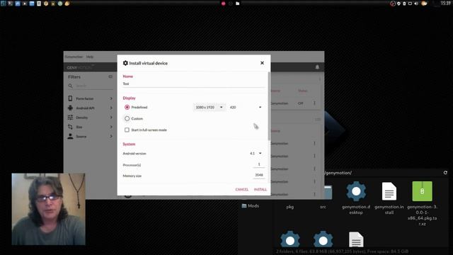 Android on Manjaro (With: Genymotion) смотреть онлайн