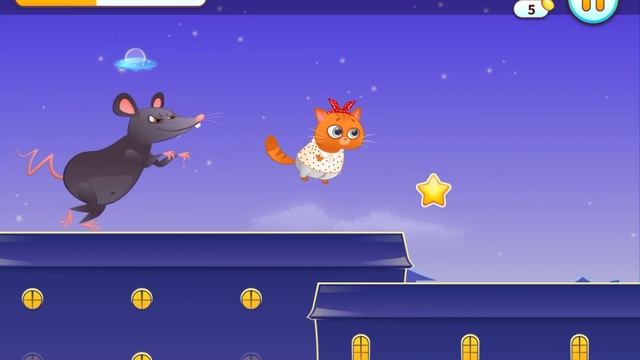 Little Kitten Adventure Bubbu Educational Games - Play Fun Cute Kitten Pet Care Game for Kids смотреть онлайн