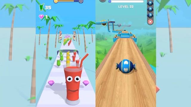 Going Balls | Juice Run - All Level Gameplay Android,iOS NEW APK UPDATE смотреть онлайн