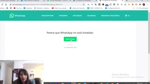 👉3 formas de CREAR ENLACES PERSONALIZADOS en WHATSAPP BUSINESS | crear LINK 2020👈 смотреть онлайн