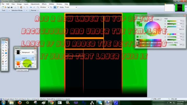 How to make a youtube background with paint.net-my way смотреть онлайн