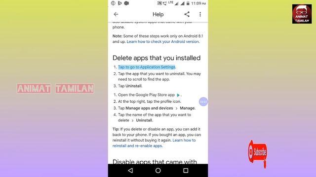 How To Uninstall System Apps On Android Mobile Tamil 2022 | Animat Tamilan смотреть онлайн