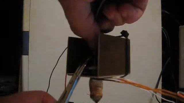 Первый тест головы с вентилятором