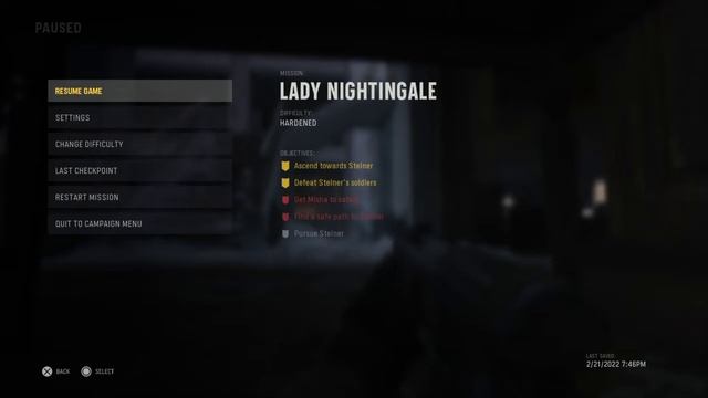 Call of Duty Vanguard PS 4 Lady Sniper. смотреть онлайн