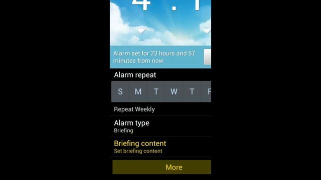 Samsung Android Alarm Clock Feature Briefing смотреть онлайн