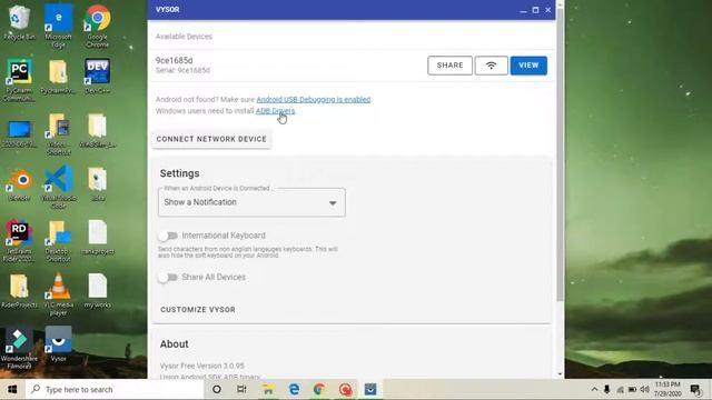 #CodeWithAditya How to share your mobile screen on laptop windows 7 |window 8 |window 10 смотреть онлайн