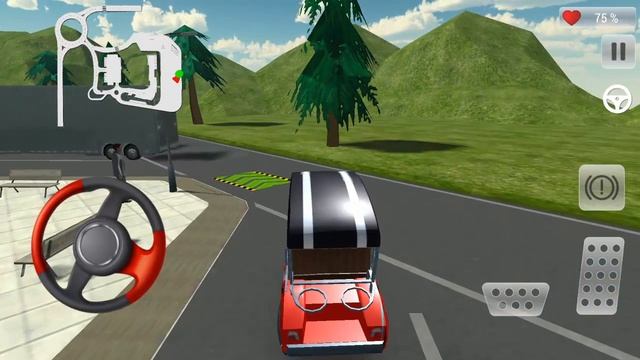 Smart Taxi City Passenger Driver Android Game смотреть онлайн