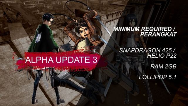 UPDATE 3 DOWNLOAD • ATTACK ON TITAN : Warrior Of Humanity (FAN MADE Mobile) смотреть онлайн