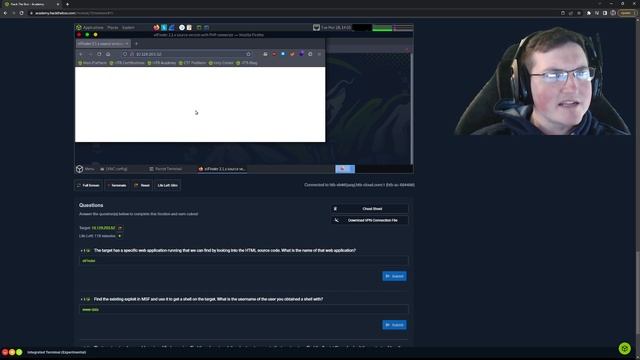 Hack the box academy : Using the Metasploit Framework Pt 3 смотреть онлайн