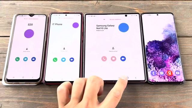 Samsung Z Fold2 Outgoing Call Samsung A30S vs Samsung Not10lite vs S20+ смотреть онлайн