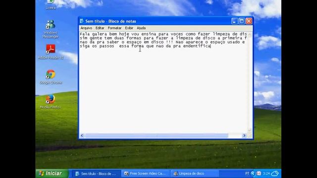 Como fazer limpeza de disco no windows xp смотреть онлайн