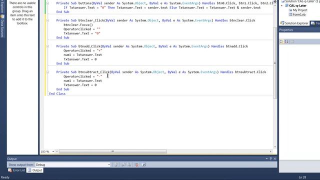 How to make a simple calculator using Visual Studio 2010 смотреть онлайн