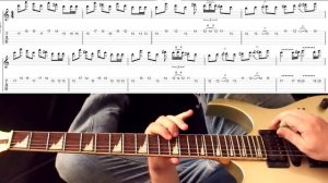 Разбор всего трека Master of Puppets - Metalliсa. Все гитарные партии.