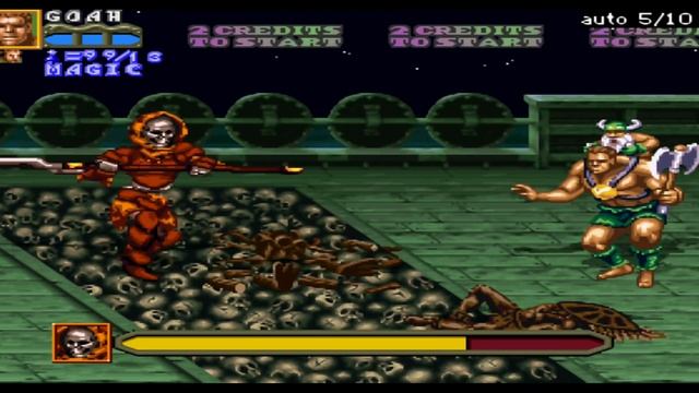 Golden Axe: The Revenge Of Death Adder On Android System.