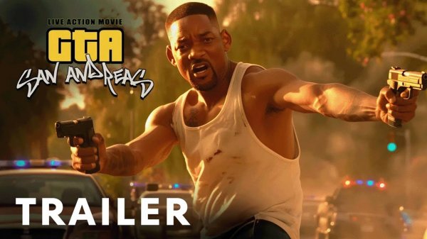 Первый трейлер фильма GTA: San Andreas (2025) Will Smith
