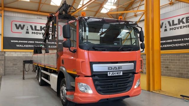 New In Stocklist For Sale: DAF CF 330 *EURO 6* 6X2 26 TONNE BRICK GRAB – 2015 – PJ64 MXF смотреть онлайн